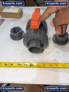 Chemtrol U45TB-E Nibco Ball Valve – actual item, photo 5 of 8