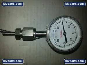Mykrolis IPT122 30-0-100 PSI Type 9 VCR SS Gauge – actual item, photo 2 of 3