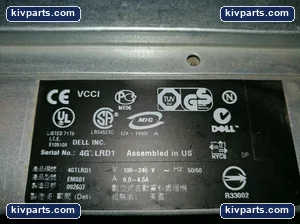 Dell 4GTLRD1 EMS01 Power Supply – actual item, photo 3 of 3