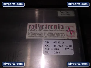 Reikotronic 001801.A TFT HMI Operator Monitor LCD 18.1in 115-230V 50/60Hz 60VA – actual item, photo 3 of 5