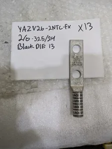 Burndy YAZV26-2NTC-FX 2/0-325/24 Black DIE 13 Lugs