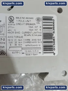 Eaton FAZ-D5/1-NA-SP Xeffect Unit Circuit Breaker – actual item, photo 3 of 6