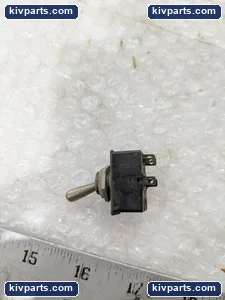 Heavy Duty Bat Handle Toggle Switch 4 Terminal Panel Mount Made in USA 2 Pole – actual item, photo 5 of 6