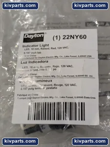 Dayton 22NY60 LED Indicator Light – actual item, photo 2 of 6
