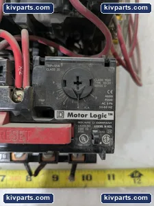 Square D 8536SCO3H209S Motor Logic Size 1 Starter – actual item, photo 4 of 10