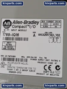 Allen-Bradley 1769-IQ16 Sink/Source Input Module – actual item, photo 6 of 7