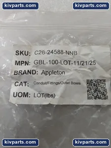 Appleton GBL100 Grounding Bushing – actual item, photo 2 of 8