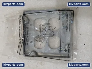 Emerson 503536 Raised Duplex Receptacle Cover – actual item, photo 2 of 3