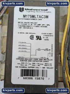 M175MLTAC3M-500K Universal MH M57 HID Ballast – actual item, photo 12 of 17