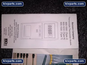600-1000 Barnant CO Type Thermocouple – actual item, photo 8 of 14