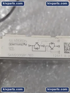 Semikron SKM200GB176D IGBT Module – actual item, photo 4 of 6