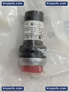 Eaton C22-DLH-R-K01-24 Pushbutton – actual item, photo 3 of 4