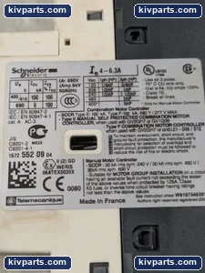 Schneider Electric GV2-P10 Circuit Breaker – actual item, photo 4 of 5