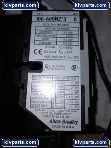Allen-Bradley 100-A09NZ Contactor – actual item, photo 3 of 6