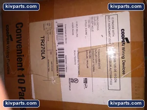 Cooper TR270LA Receptacle – actual item, photo 4 of 5