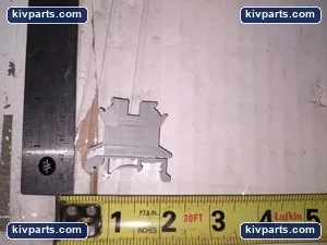Phoenix Contact 041693 Block Gray DIN Rail Connector – actual item, photo 2 of 5