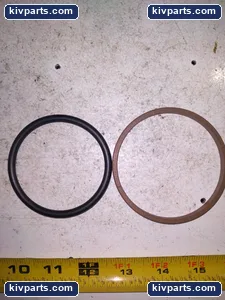 NR 08 1116 BRONZE SEALING RING .. SET OF 4 – actual item, photo 2 of 4