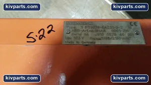 ABB 1FT3078-5AZ21-9-Z-N Servo Motor – actual item, photo 2 of 9