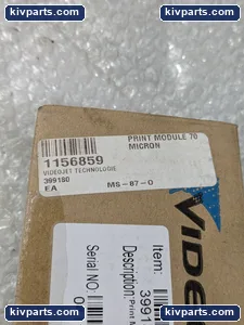Videojet 399180 Module 70 Micron Inkjet Printer – actual item, photo 3 of 4