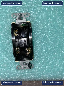 Hubbell DS320I Decorator Rocker Switch – actual item, photo 5 of 6