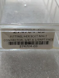 SMC 274704-03 Hex Socket Male Connector