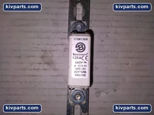Bussmann 170M1368 Square Body Semiconductor Fuse – actual item, photo 2 of 4