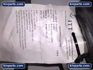 ITT 904521-005-001 Engineered Valves – actual item, photo 9 of 10