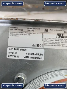Ziehl-abegg GR28M-ZIK.DC.1R – actual item, photo 12 of 18