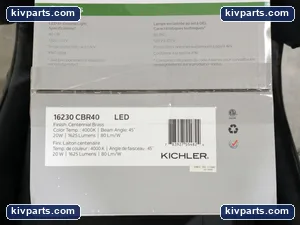 Kichler 16230CBR40 LED In-Ground Well Light – actual item, photo 5 of 8
