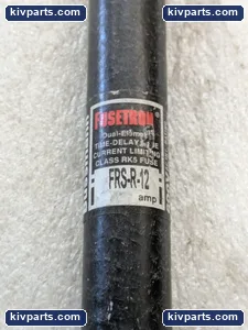 Fusetron FRS-R-12 Class RK5 Fuse – actual item, photo 5 of 6