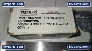 Petrilla Technologies PET-TR-43FDF Adapter – actual item, photo 2 of 4
