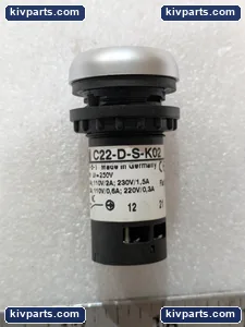 Eaton C22-D-S-K02 RMQ Compact Pushbutton – actual item, photo 4 of 5