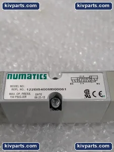 Numatics 122BB400M000061 Double Solenoid – actual item, photo 4 of 5