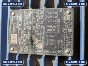 WEG 00118EP3E143T W21 Severe Duty Electric Motor – actual item, photo 5 of 7
