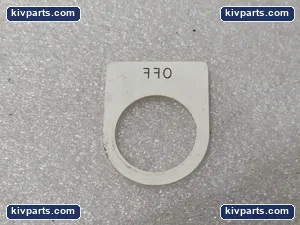 10/ORDER Legend Plate Push Button Switch – actual item, photo 2 of 3