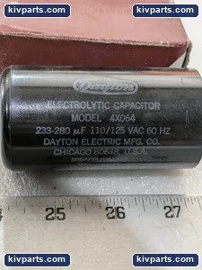 Dayton 4X064 Capacitor – actual item, photo 4 of 6