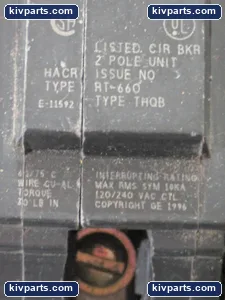 General Electric RT-660 Circuit Breaker – actual item, photo 6 of 13