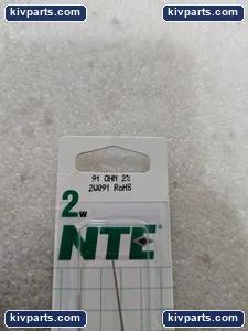 NTE 2W091 Carbon Film Resistor – actual item, photo 3 of 6