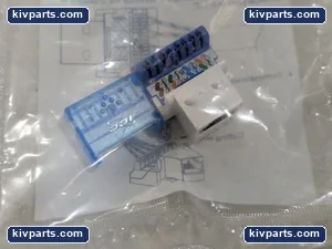 IC1078E5WH ICC Cat EZ Keystone Jack Module – actual item, photo 3 of 5