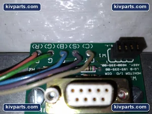 WEB Printing Controls 185-235-00 Monitor I/O CCR Board Press PCB – actual item, photo 4 of 4