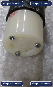 Hubbell R3-C5-2-4 Twist-Lock Female Connector – actual item, photo 3 of 5