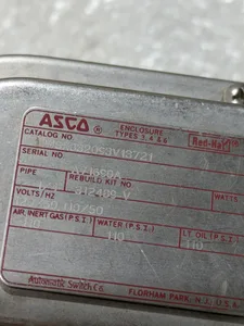 ASCO WSX832093V13721 Red-Hat Solenoid Valve Operator