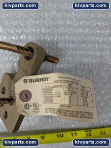 Burndy GAR3903TC Ground Clamp Connector – actual item, photo 4 of 5