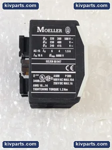 Moeller 228087 04 DIL Auxiliary Contact Block – actual item, photo 7 of 8