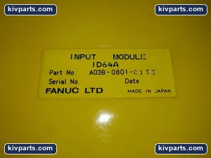 Fanuc A03B-0801-C133 ID64A Input Module – actual item, photo 2 of 4