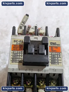 Fuji Electric NK88T407 SC-03 SC11AA Magnetic Contactor – actual item, photo 2 of 9
