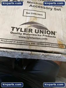 Tyler Union 10 Inch Non-Domestic Mechanical Joint Accessory Set Gland Gasket Kit – actual item, photo 4 of 6
