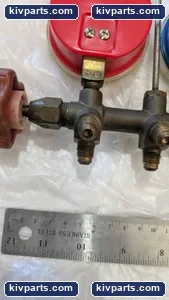 Imperial R-410A Gas Manifold with Gauge – actual item, photo 9 of 11