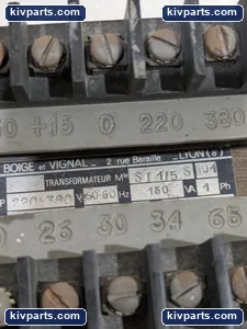 Boige et Vignal ST 1/5 S Industrial Control Transformer 220-380V 150VA 1 Phase – actual item, photo 3 of 4