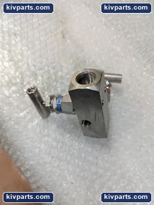 Ham-let M-20M-10-8N-SS-G-T Stainless Needle Valve – actual item, photo 5 of 6